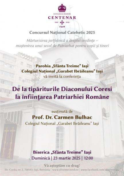 De la traducerile Diaconului Coresi la înființarea Patriarhiei Române